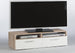 mobile porta tv legno soggiorno moderno design salotto camera basso bianco portatv cucina con cassetti WDW2732,61,0S34