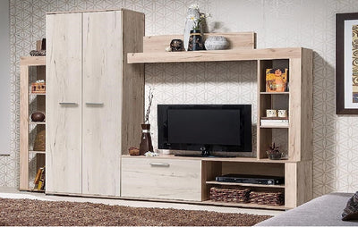 parete attrezzata tv da soggiorno cucina per salotto moderna mobili tv T2239,7S