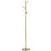 Lampada da Terra Moderna Oro e Metallo con 3 Punti Luce E27, Design Sferico in Vetro, Altezza 169cm - DecHome
