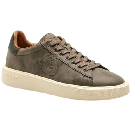 BLAUER sneakers in nabuck taupe militare art. F5BUCK01/NUB