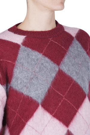 LA FEMME BLANCHE La Femme Blanche - Maglia - 461746 - Rosa/Bordeaux da donna