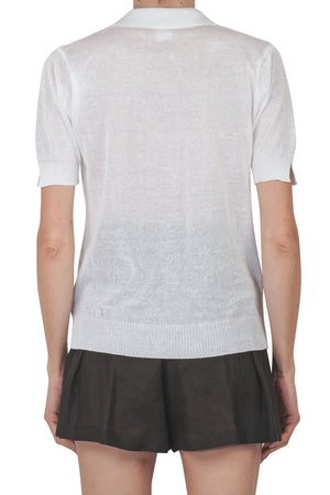 LA FEMME BLANCHE La Femme Blanche - T-shirt - 451614 - Bianco da donna