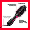 Revlon Spazzola One-Step Asciugacapelli e Volumizzante Nero/Rosa RVDR5222E