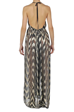 JUCCA Jucca - Abito - 431066 - Nero/Oro da donna