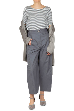 NEIRAMI Neirami - T-shirt - 450089 - Bianco/Grigio da donna