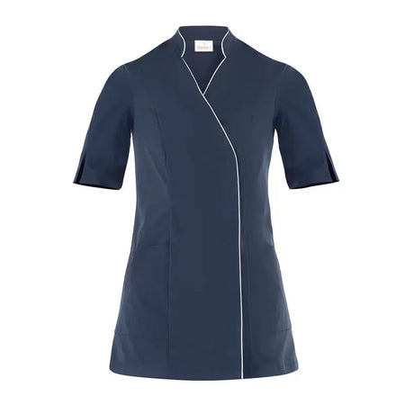 Casacca Venere Blu Casacca Donna Manica Corta No Stiro Estetica Acconciature