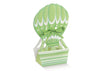 Scatolina Nascita Bimbo Bimba Mongolfiera Verde Florentina