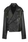 3JOLIE 3jolie - Giubbotto in pelle - 451427 - Nero da donna