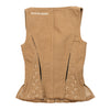 MARINE SERRE Moon Jacquard Twill Corset Top in Beige da donna