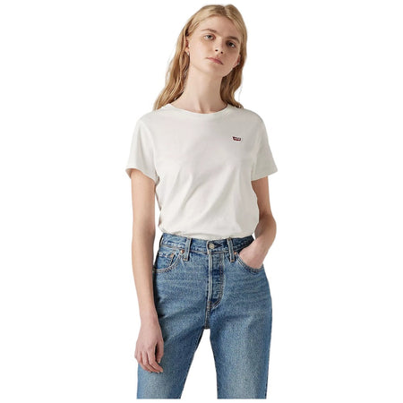 Levi's t-shirt bianca logo piccolo 39185 0006 T-shirt LEVI'S
