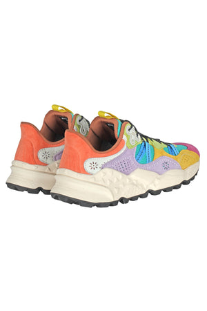 FLOWER MOUNTAIN Flower Mountain - Sneakers - 451030 - Verde/Fuxia da donna