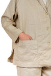 MAMA B Mama B - Giacca - 450649 - Beige da donna