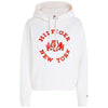 Tommy Hilfiger felpa bianca donna WW0WW39800 Felpe Tommy Hilfiger