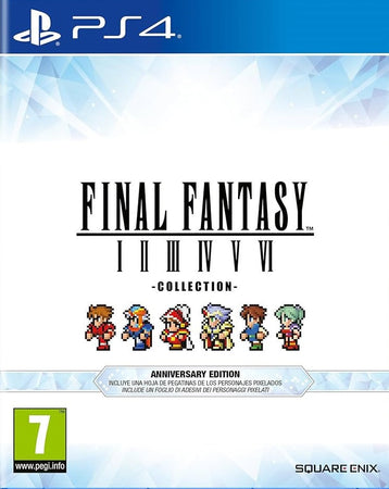 Final Fantasy I - Vi Collection Anniversary Edition PS4 UK/FR Usato2