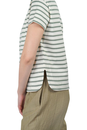 DANIELE FIESOLI COLLEZIONE_01 Daniele Fiesoli Collezione_01 - T-shirt - 450797 - Panna/Verde da donna