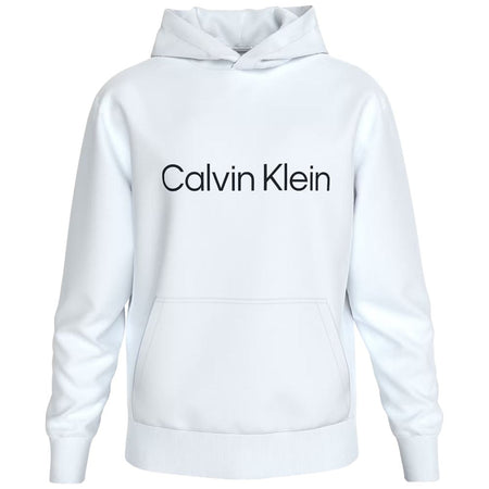 calvin Klien felpa bianca con cappuccio LV14LD231GYAF