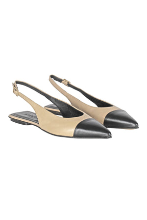 Pomme d'Or - Ballerine - 450123 - Beige/Nero da donna