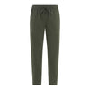Pantalone Microfibra Alan Verde Militare Pantalone Leggero No Stiro