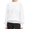 Guess maglioncino bianco logo 4G Kate W5RR40 Z26I2 G011 Maglieria Guess