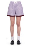 MeME ROAD Meme Road - Shorts - 470276 - Bianco/Bordeaux da donna