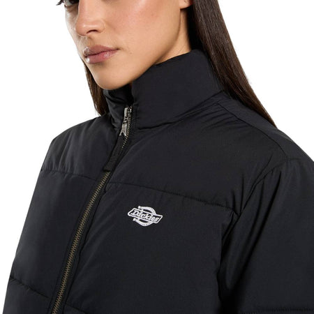 Dickies piumino da donna puffer nero Summerdale DK0A87OJBLK