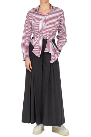 JUCCA Jucca - Camicia - 451196 - Bianco/Bordeaux da donna