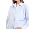 Guess camicia azzurra a righe GJ W5RH94 WGZ11 FB9A