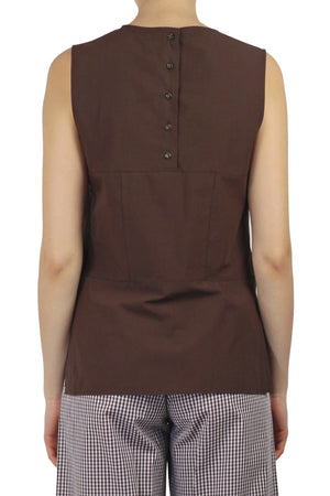 OTTOD'AME Ottod'ame - Top - 450351 - Cioccolato da donna