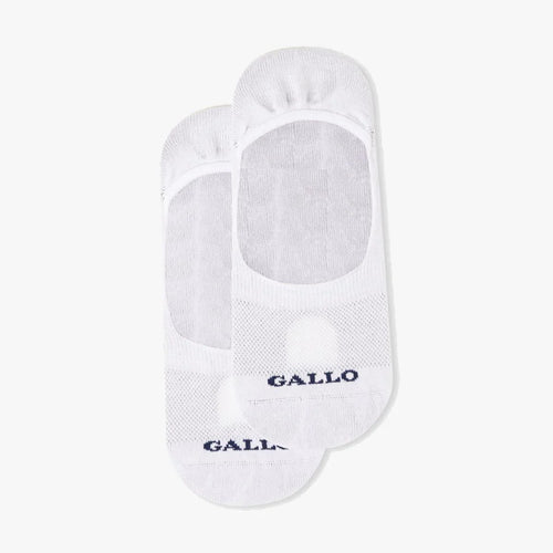 Calze solette uomo Gallo - tinta unita - bianco