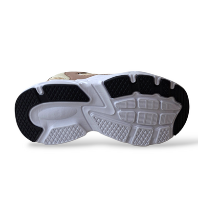 Diadora Alley – Sneakers Ragazzo Beige Bianco | Suede e Laccio | Taglie 36-39