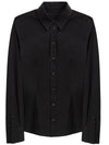 Dolce & Gabbana Camicia nero in cotone da uomo