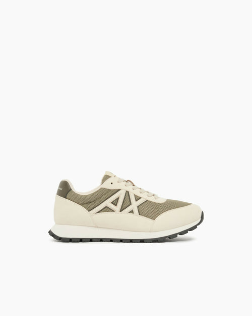 Armani Exchange uomo sneakers con logo a contrasto