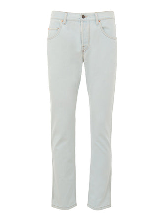 Gucci Jeans Denim Chiaro Relaxed Fit da uomo