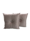 Cuscino Arredo Liu Jo 40x40 Raso di Cotone con Bottone
