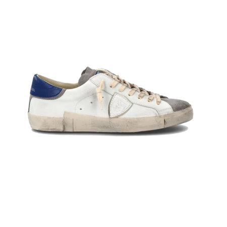 Philippe Model sneaker uomo philippe model - prsx low man - bianco da uomo