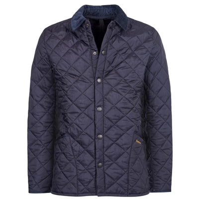 BARBOUR giacche uomo barbour - heritage liddesdale quilt - blu da uomo