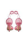 Bottega Veneta Sandali Rete Stretch in Rosa da donna