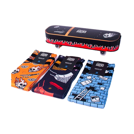 Calze American Socks Skateboard Giftbox