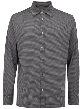 CANALI Camicia Canali grigio manica lunga da uomo
