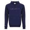 Lacoste Felpa Uomo Con Cappuccio E Tasca Frontale Felpa 100% Cotone Con Logo Coccodrillo Ricamato Polsini E Brodo A Coste Tinta Unita