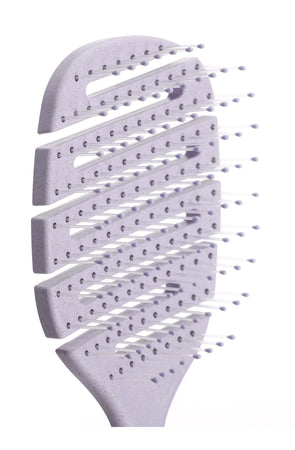 Spazzola Piatta Viola Muitomas HAIRBRUSHLVL per Adulti