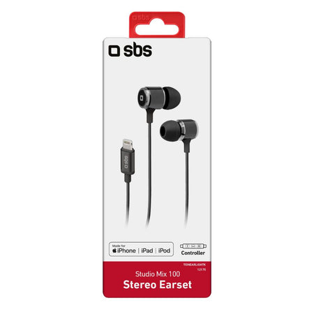 SBS Auricolari In-Ear Con Microfono TEINEARLIGHTK