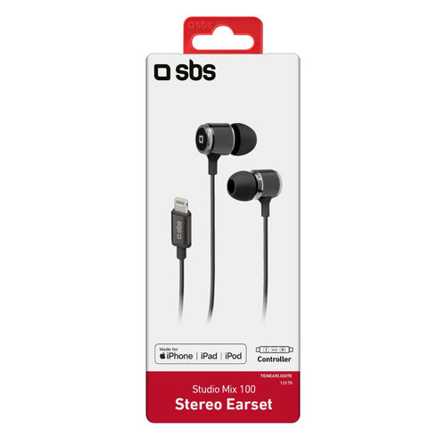 SBS Auricolari In-Ear Con Microfono TEINEARLIGHTK