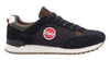 COLMAR Sneakers Uomo art. TRAVIS COLORS 007 in tessuto/suede Black/Brown