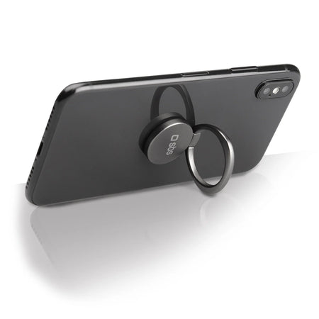 Sbs Anello Supporto con Funzione Stand Grigio