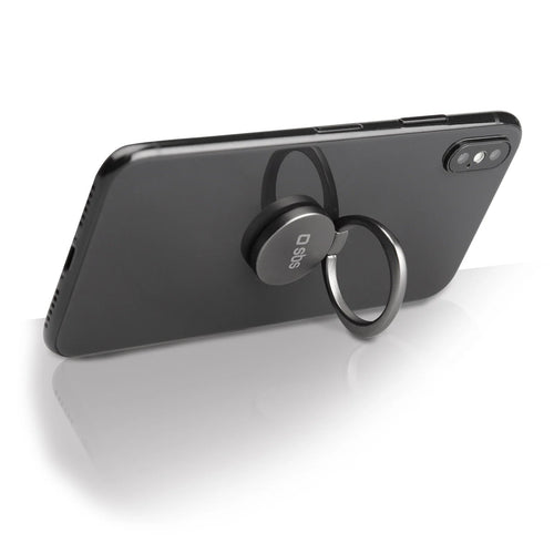 Sbs Anello Supporto con Funzione Stand Grigio