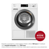 Miele TED655 WP EcoSpeed Asciugatrice Libera Installazione 9kg A+++ Bianco