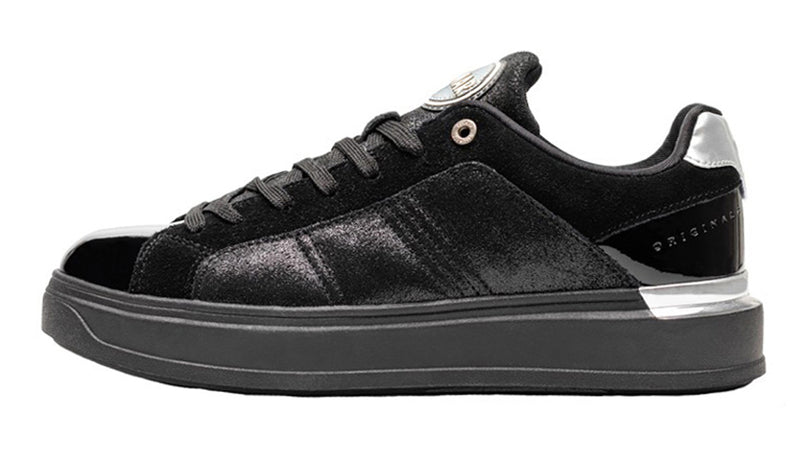COLMAR Sneakers Donna art. BRADBURY H-1 GLOOM 16 in suede/tessuto Black