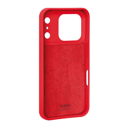 Custodia MagSafe SBS Instinct per iPhone 17 Pro, Rosso