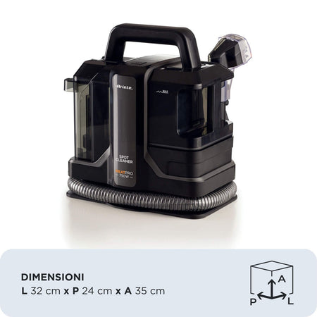 Lavatappeti Ariete Spot Cleaner Heat Pro 2482 Nero 750W
